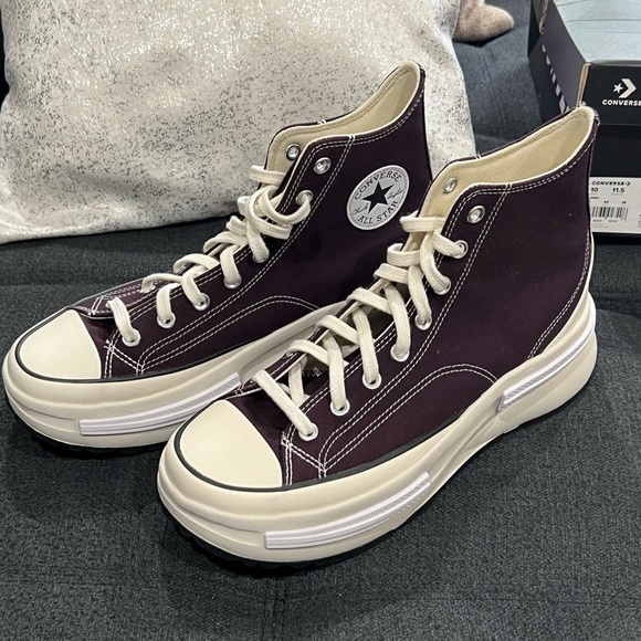 Converse Run Star Legacy CX sneakers in burgundy Size women 11.5 - Picture 6 of 12
